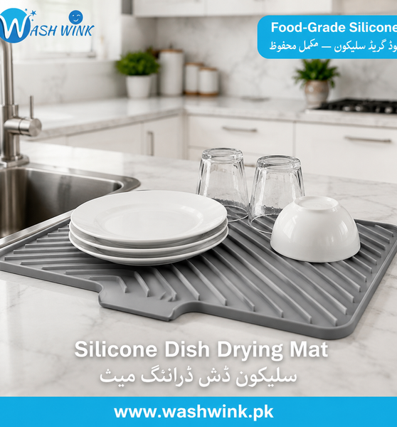 Kitchen Drain & Dish Drying Silicon Mat