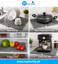 Kitchen Drain & Dish Drying Silicon Mat