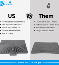 Kitchen Drain & Dish Drying Silicon Mat
