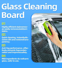 Car Windshield Cleaner Brush - Oil and Mist Fog Remover Brush - Window Cleaning Brush