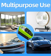 Car Windshield Cleaner Brush - Oil and Mist Fog Remover Brush - Window Cleaning Brush